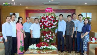 Trung ương Hội NDVN thăm và chúc mừng Báo NTNN/điện tử Dân Việt nhân ngày Báo chí Cách mạng Việt Nam