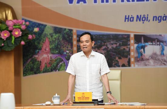 Phó thủ tướng Trần Lưu Quang đặt ra 9 nội dung cần làm để đảm bảo công tác PCTT hiệu quả 