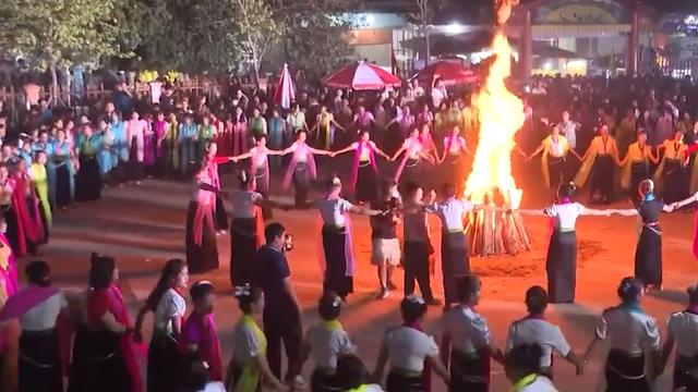 Đậm đà văn hóa Thái trong Lễ hội Then Kin Pang (Lai Châu)