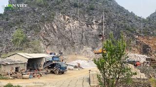 Thâm nhập “đại công trường” khai thác đá trái phép trong lòng Công viên Cao nguyên đá Đồng Văn, Hà Giang (Video kỳ 2)