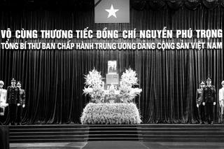 [TRUYỀN HÌNH TRỰC TIẾP] Lễ truy điệu và Lễ an táng Tổng Bí thư Nguyễn Phú Trọng